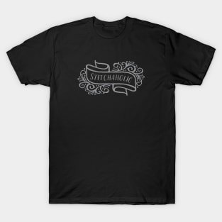 Stitchaholic Gray T-Shirt